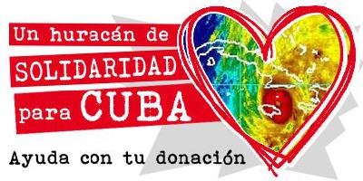 Un huracan de solidaridad para Cuba